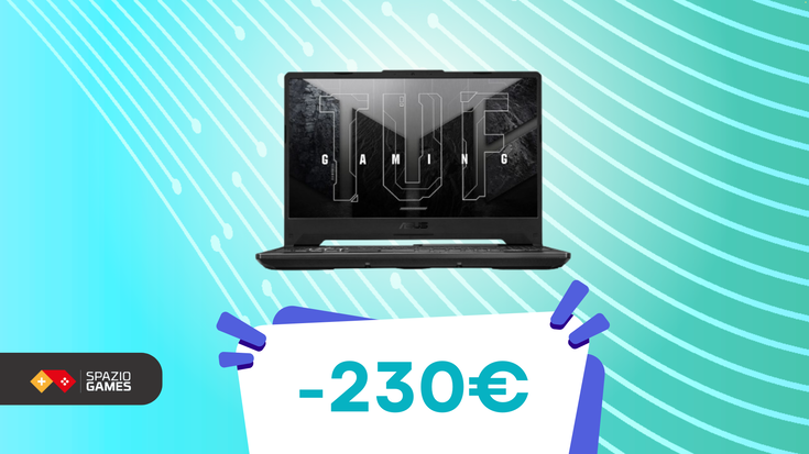 Gaming TOP, prezzo imperdibile: questo notebook da gaming Asus è SCONTATO di 230€!