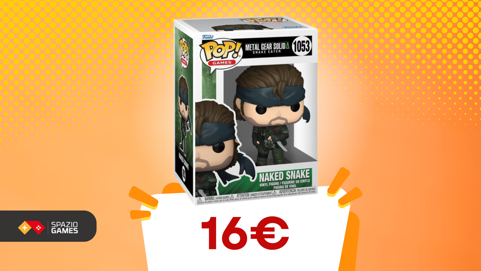 Il Funko Pop! di Snake è qui, ed è BELLISSIMO! Preordinalo subito!