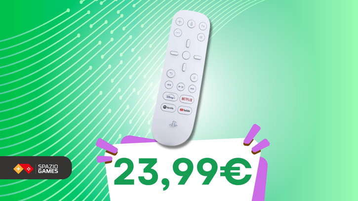 Immagine di Un'esperienza utente ancora più comoda su PS5: il Telecomando Media oggi COSTA SOLO 23,99€!