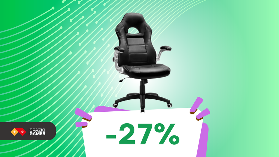 Immagine di Comfort e stile classico: la sedia da gaming Songmics COSTA SOLO 105€!