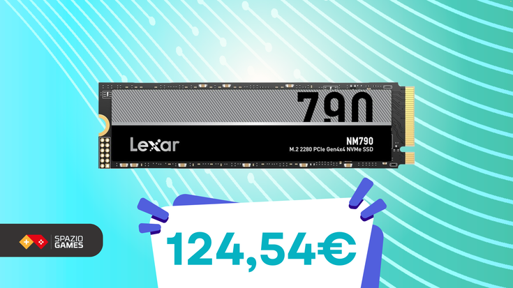 Più spazio e caricamenti velocissimi: l'SSD Lexar NM790 è in SUPER OFFERTA!