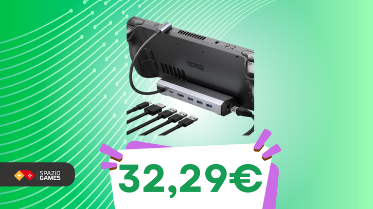 Immagine di Docking station JSAUX in sconto: il miglior upgrade per Steam Deck, ROG Ally e Legion Go!