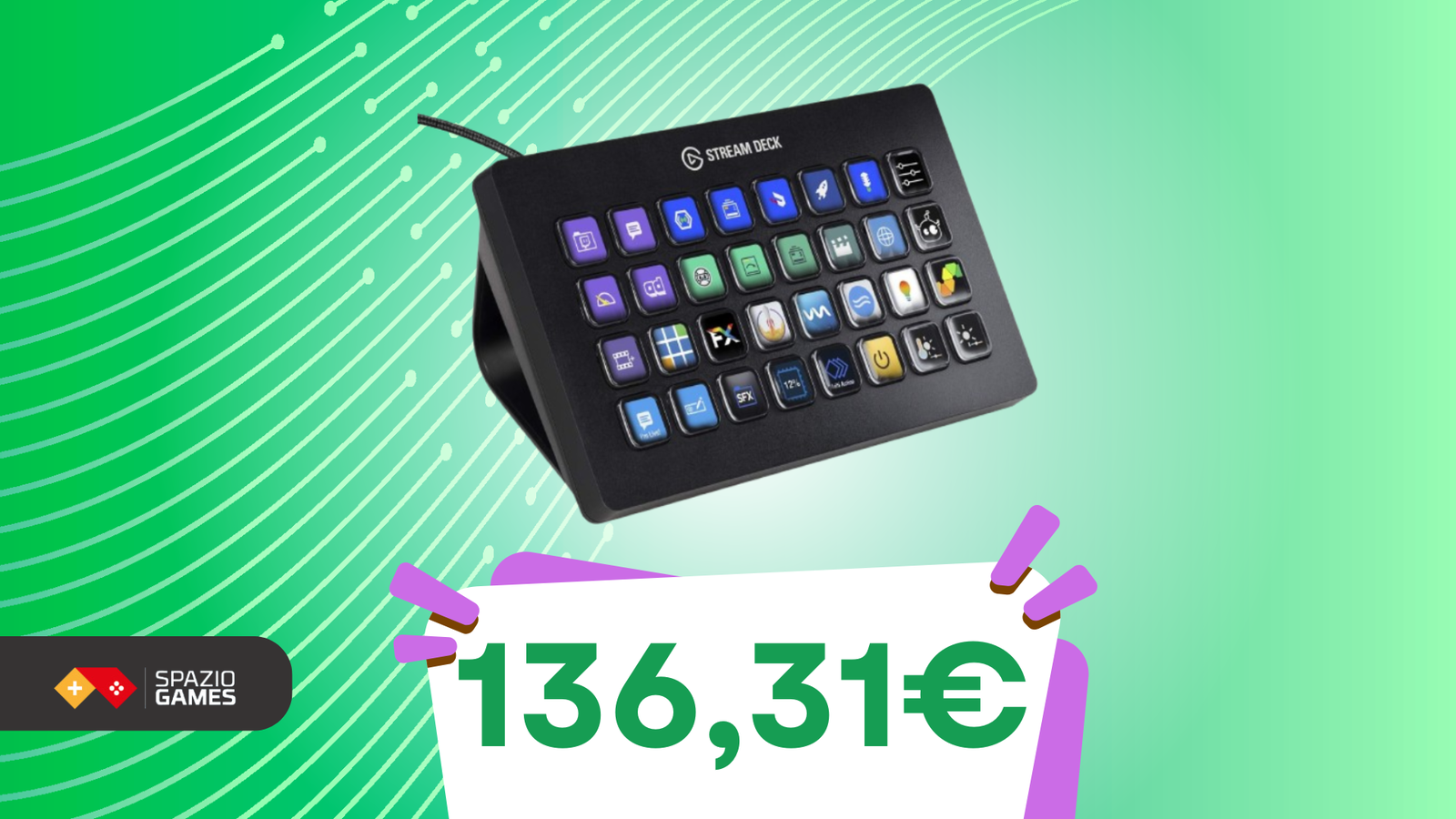 Stream, editing e produttività senza limiti: scoprite Elgato Stream Deck XL a un PREZZO TOP!