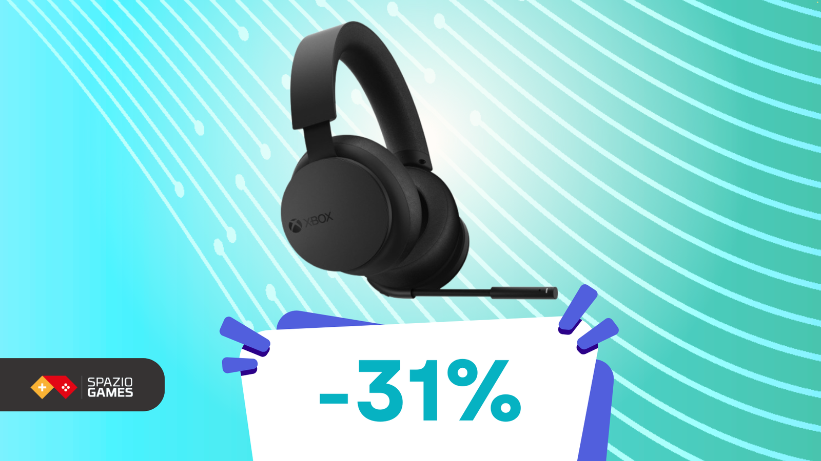 Audio TOP su Xbox, con queste cuffie ufficiali SCONTATE del 31%!