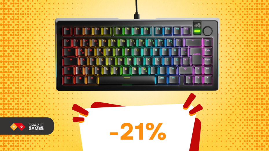 Immagine di Una tastiera da gaming da veri PRO: Glorious Gaming GMMK 3 PRO è in offerta a 219,99€!