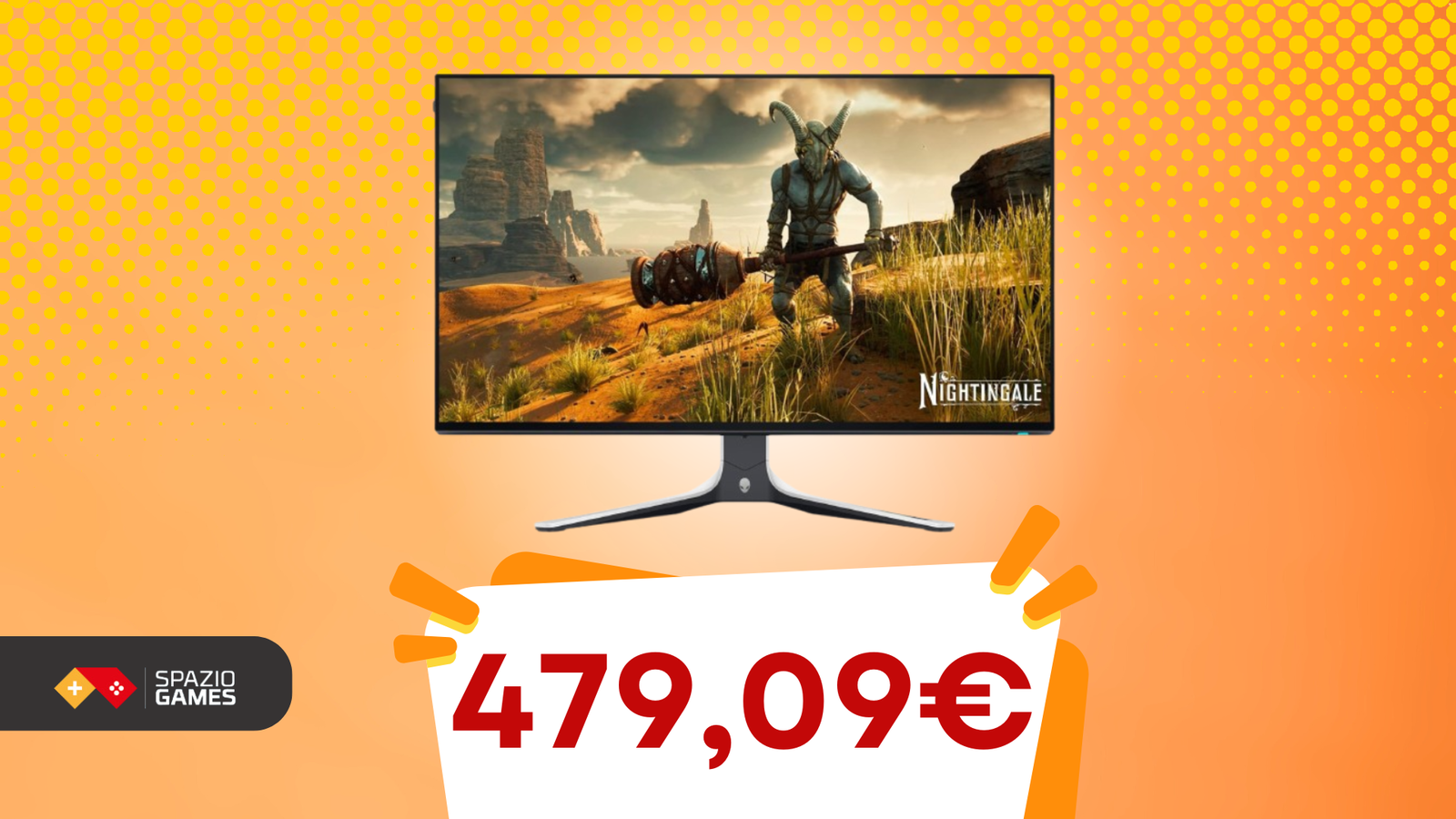 Qualità top, gaming fluido: questo monitor Alienware è in SUPER OFFERTA!