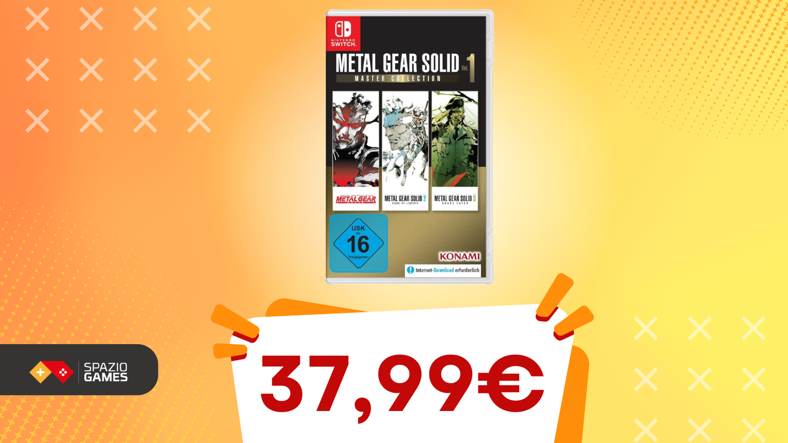 Unisciti a Snake in Metal Gear Solid Master Collection Vol. 1, oggi in SCONTO!