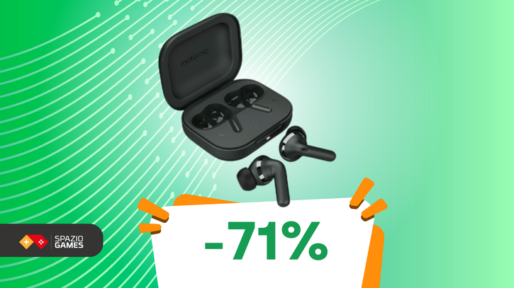 Immagine di Motorola Moto Buds+ a soli 43€: oggi pazzesco sconto del 71%!