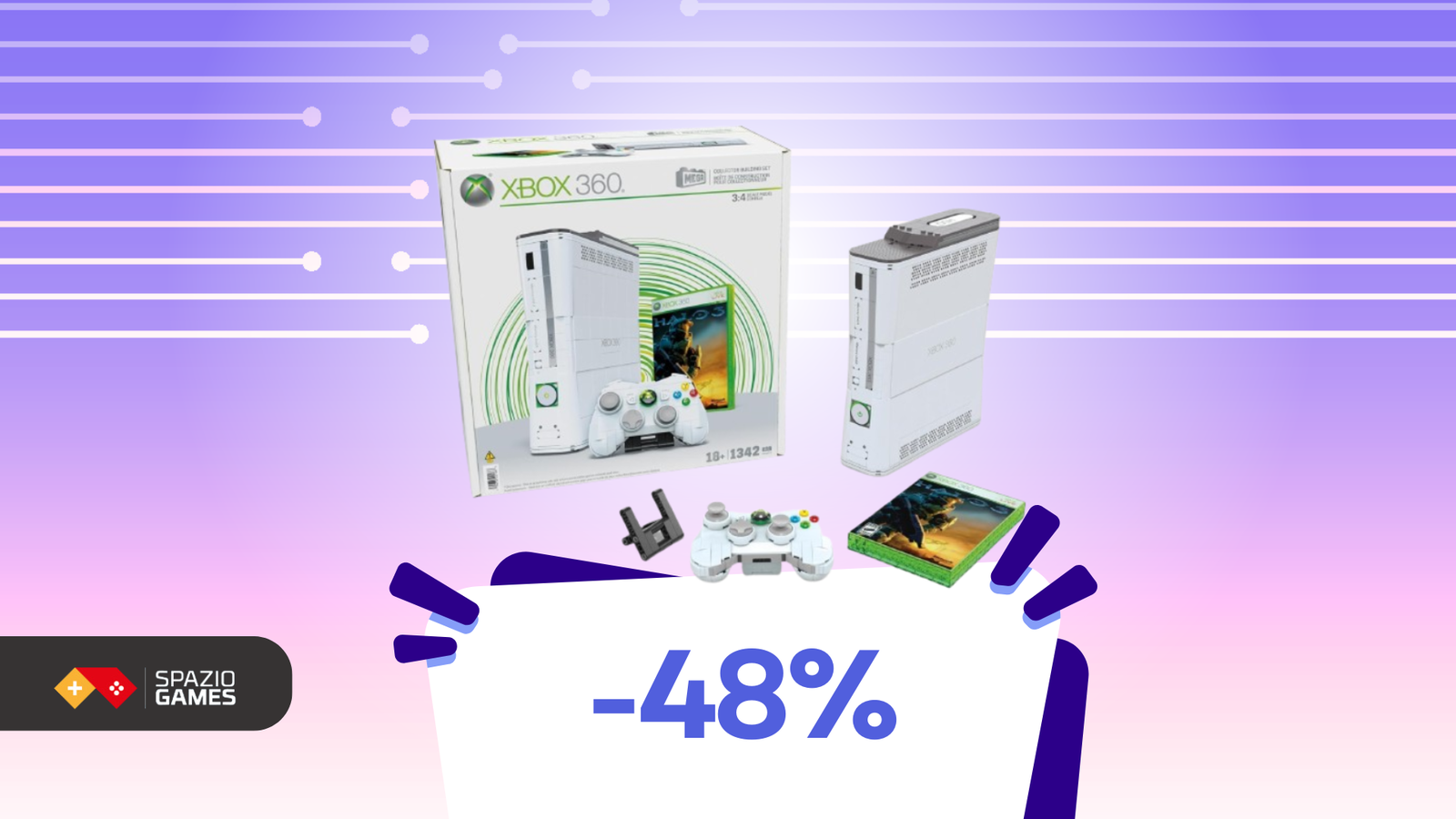 Costruisci la tua Xbox 360 con questo set MEGA scontatissimo! (-48%)