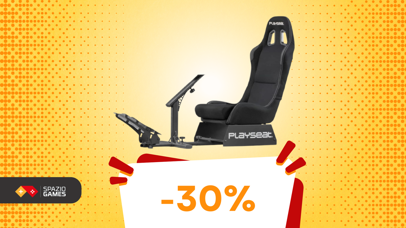 Comfort e realismo: PLAYSEAT Evolution PRO ActiFit è SCONTATO del 30%!