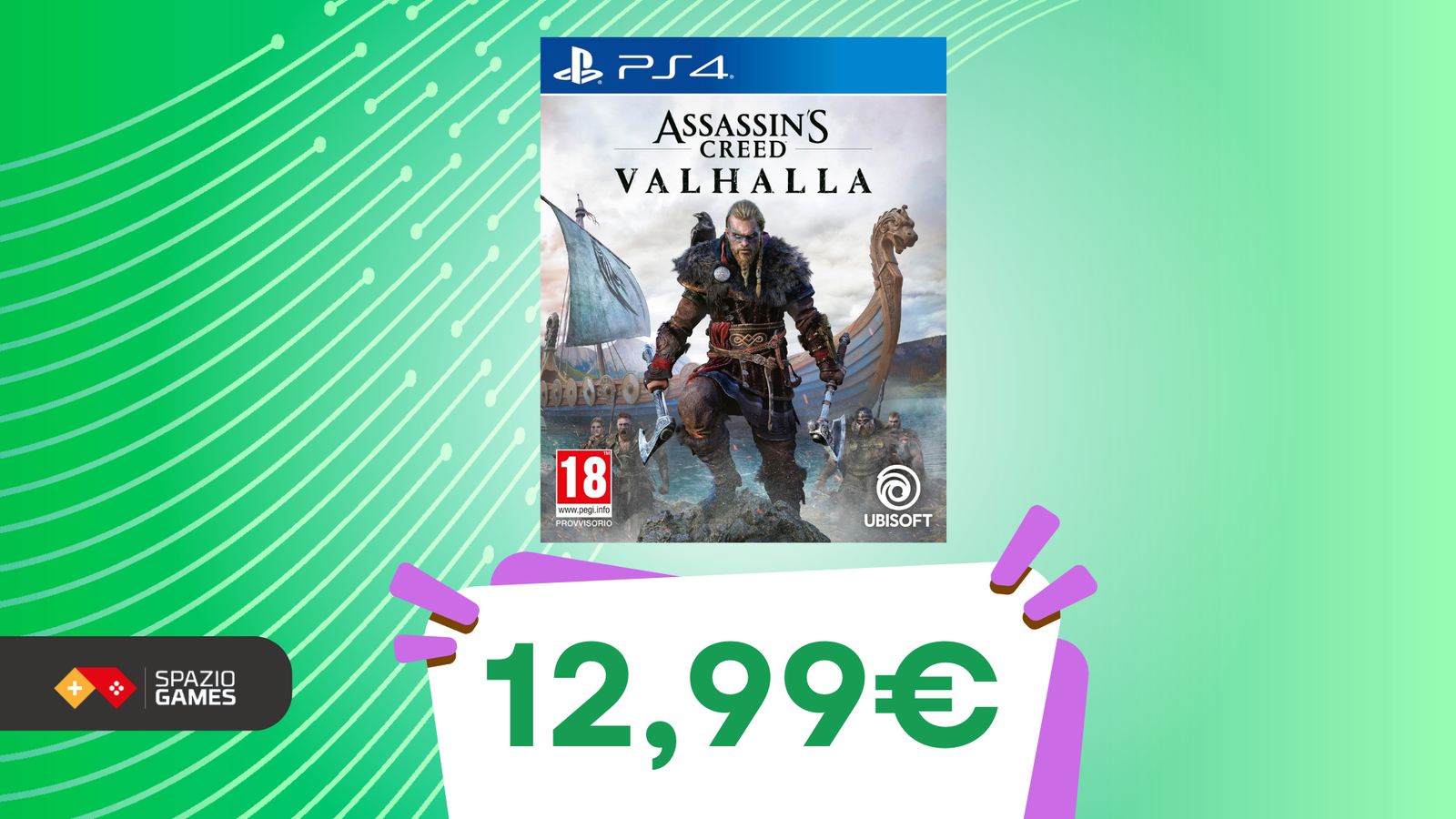 Saccheggi e battaglie ti attendono in Assassin’s Creed Valhalla, oggi a SOLI 12,99€!