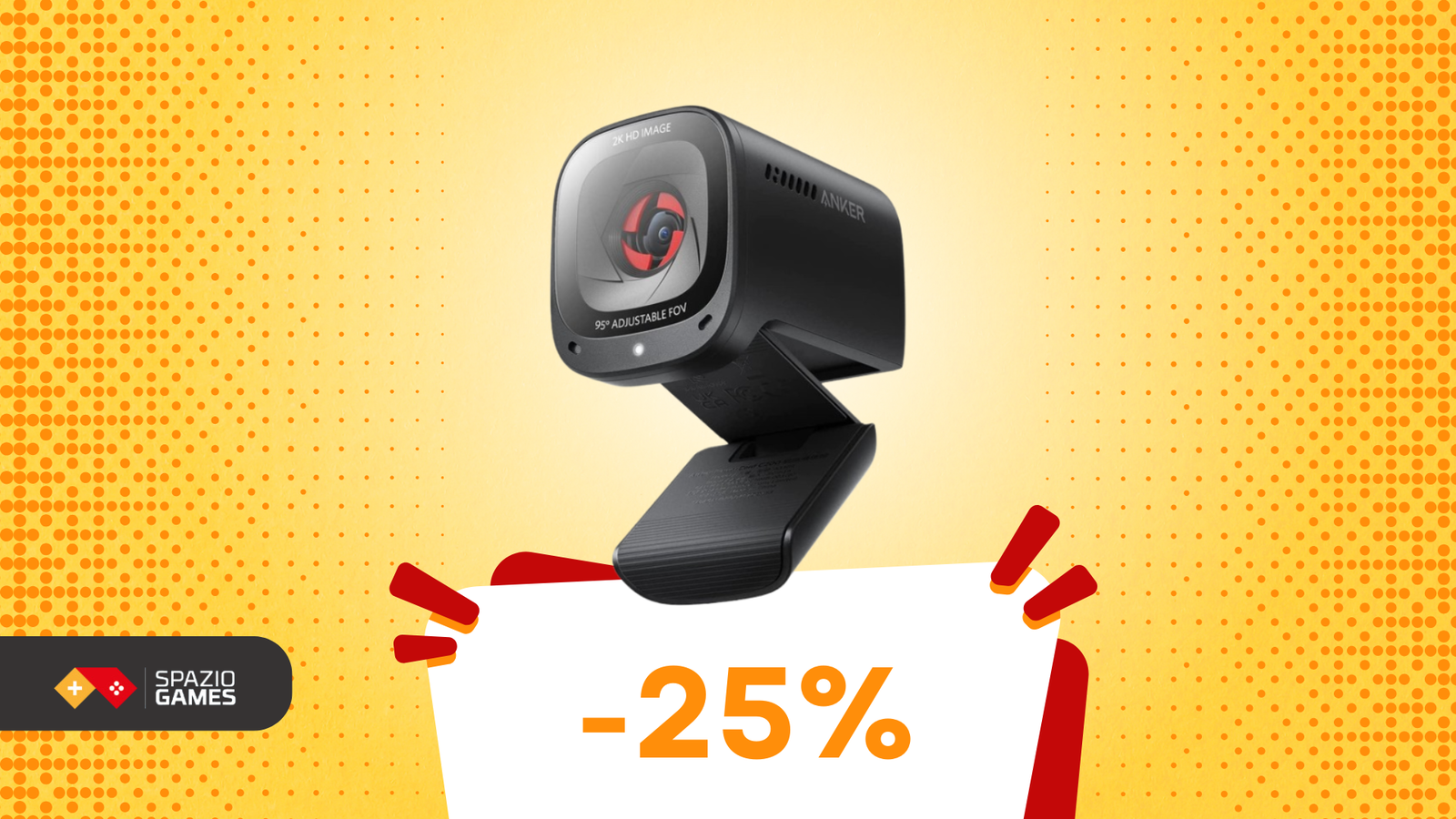 La webcam definitiva per lavoro e studio: Anker PowerConf C200! (-25%)