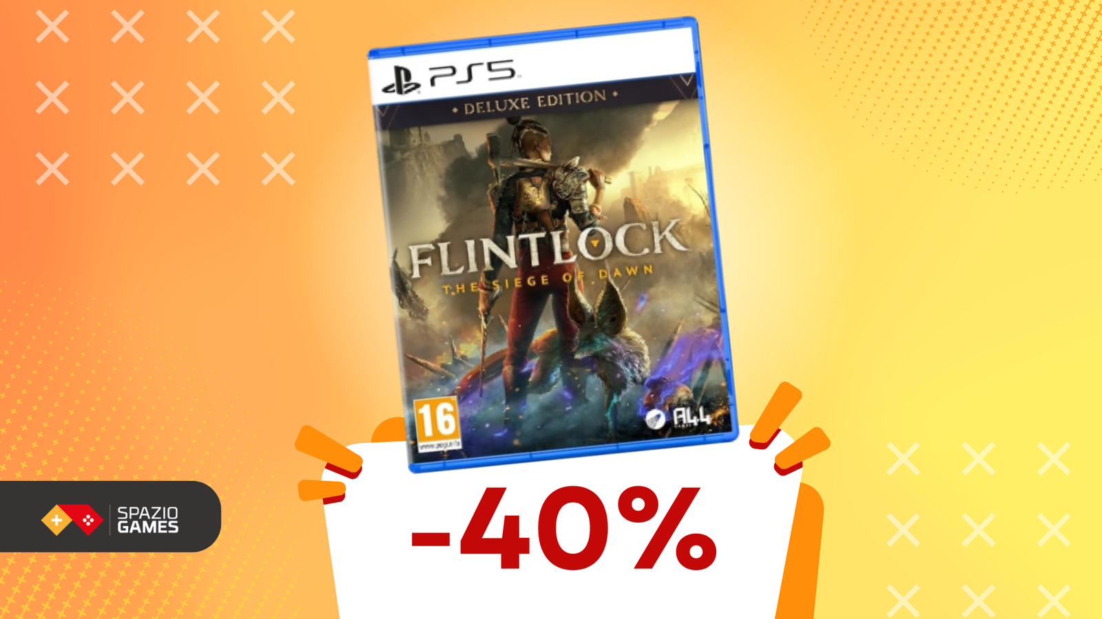 Flintlock The Siege of Dawn per PS5 a soli 30€: POCHI pezzi disponibili!