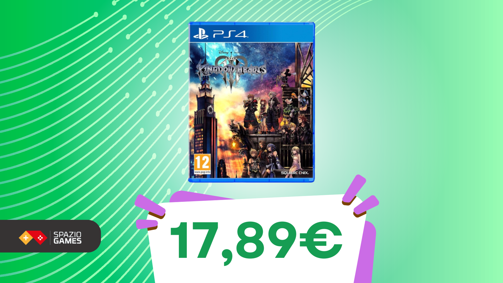 L'ultima avventura di Sora e dei suoi amici è SCONTATA del 40%: Kingdom Hearts 3 COSTA SOLO 17,89€!