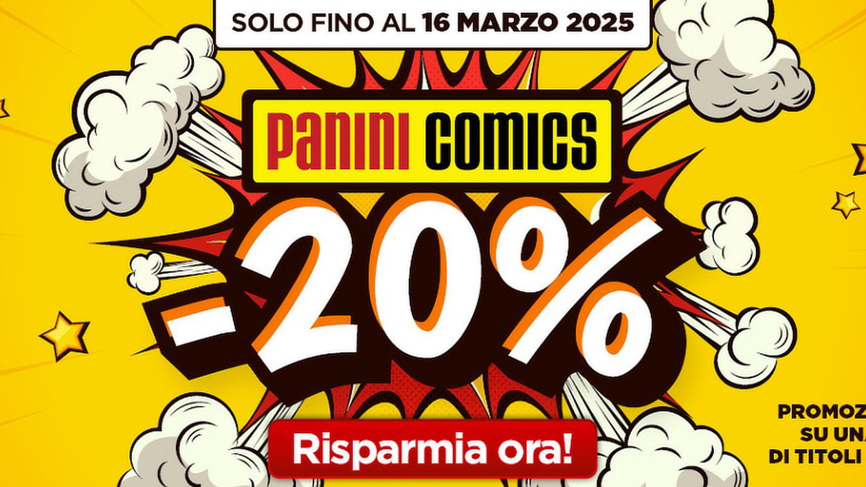 Immagine di Marvel, DC, Disney e manga in OFFERTA: 20% di SCONTO sui migliori fumetti Panini!