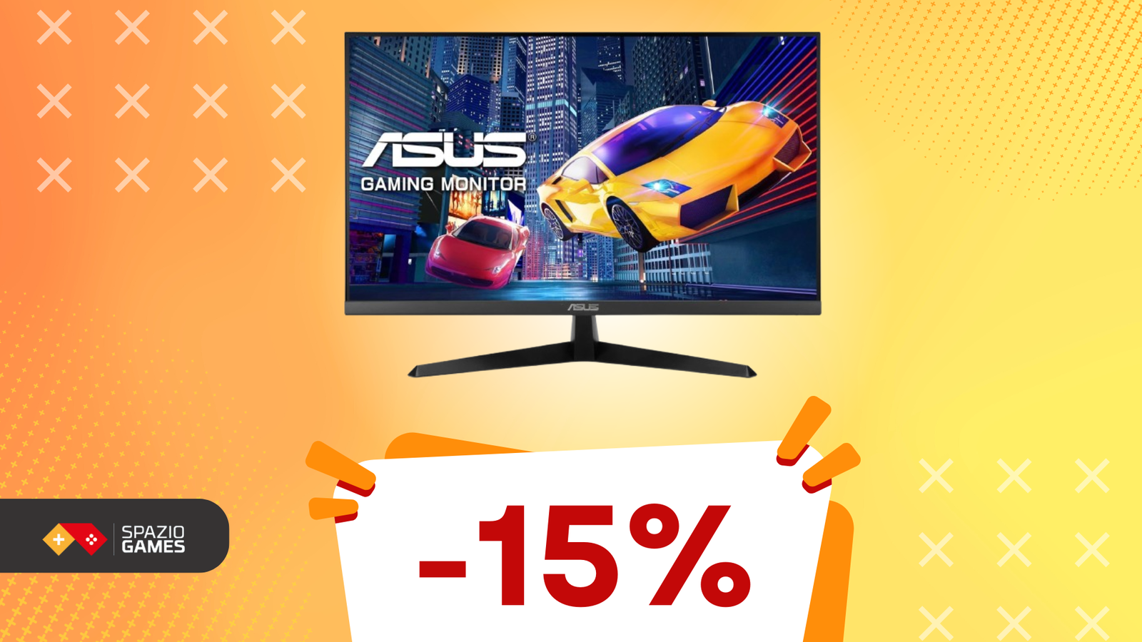 Questo monitor gaming ASUS da 27" non è mai costato COSI' POCO! MENO DI 110€!