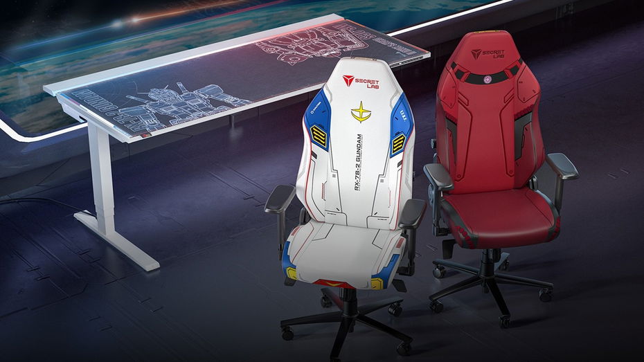 Immagine di Secretlab svela la Mobile Suit Gundam Collection, per le vostre postazioni di battaglia