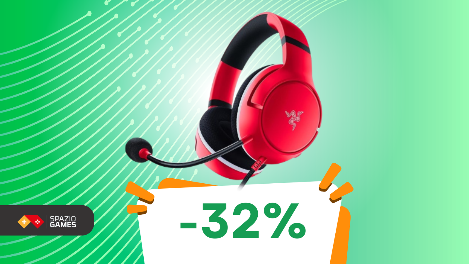 Cuffie da gaming Razer Kaira X a soli 47€: e sentirai ogni dettaglio!