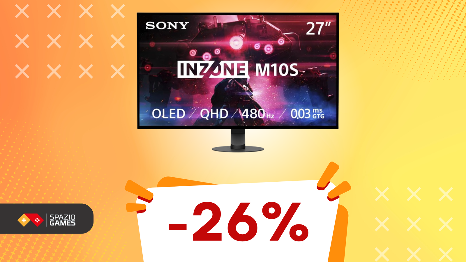 Sony Inzone M10Sモニター、専門家の選択の避けられない割引！