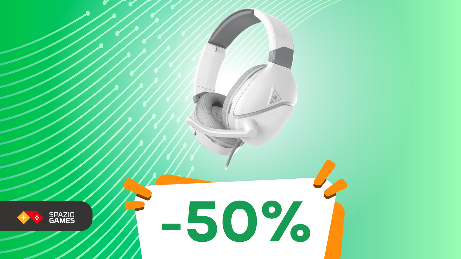 OFFERTA SHOCK: cuffie gaming Turtle Beach a META' PREZZO!