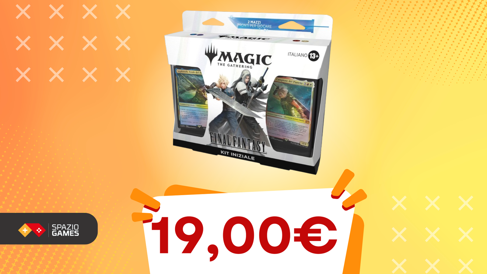 Lo Starter Kit di Magic: The Gathering x Final Fantasy è tornato disponibile: affrettati prima che finisca!