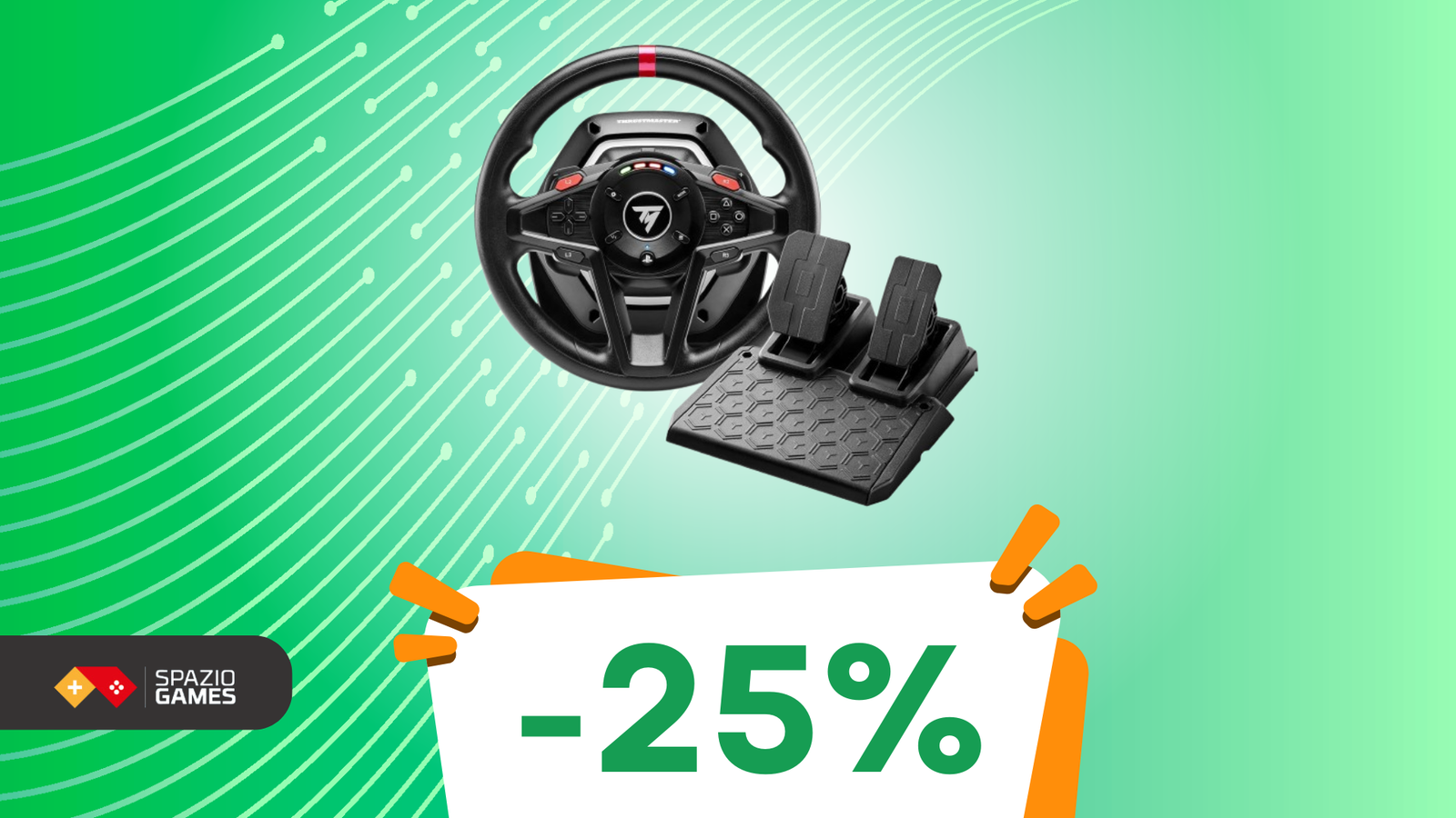 Vivi un'esperienza di guida immersiva con il volante Thrustmaster T128, ora in OFFERTA!