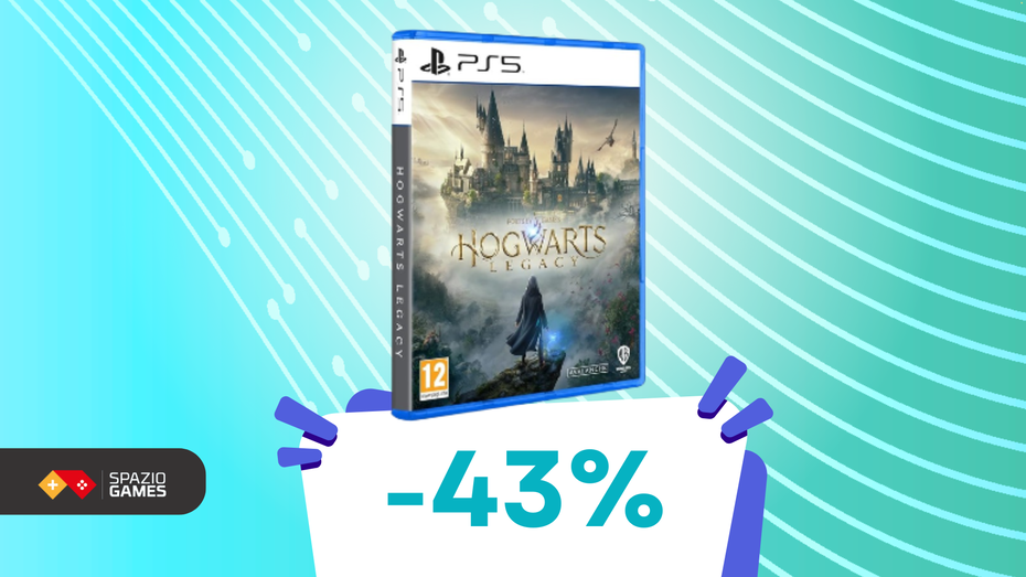 Immagine di Evviva Harry Potter! Hogwarts Legacy per PS5 in SUPER OFFERTA a 34€!