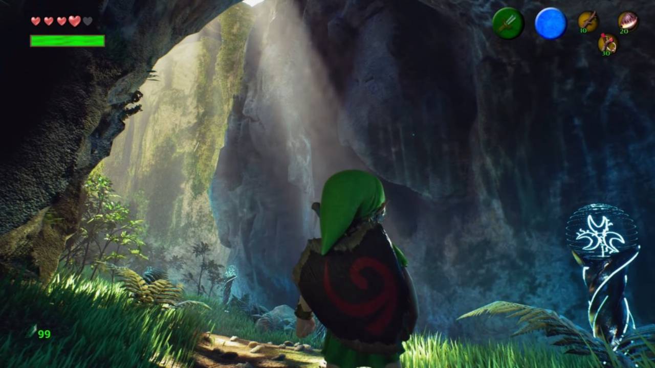 Zelda Ocarina of Time in UE5 di nuovo in prova gratis