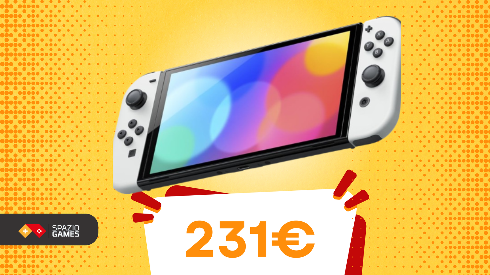 Le offerte da non farsi scappare: Nintendo Switch OLED a 231€!