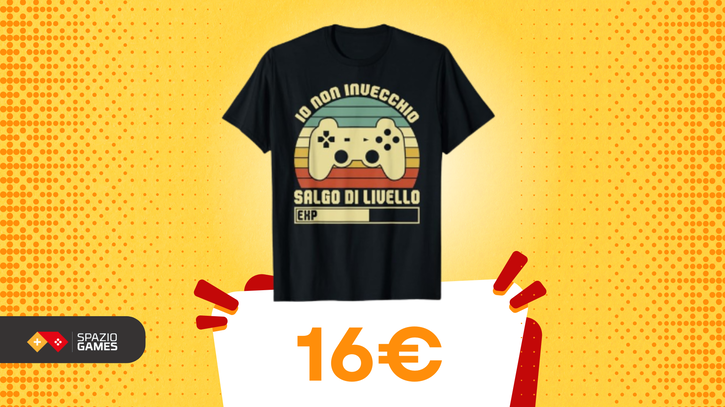 Immagine di Appassionati di gaming? Ecco la simpatica t-shirt perfetta per voi!