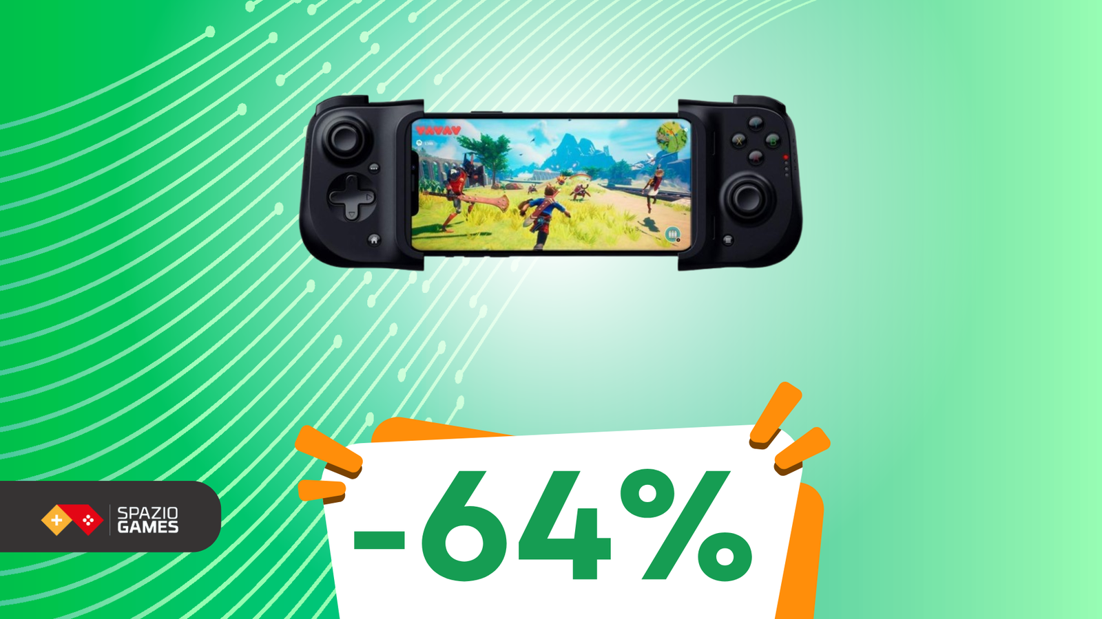 64% di sconto sul controller Razer Kishi il tuo iPhone diventa una console!