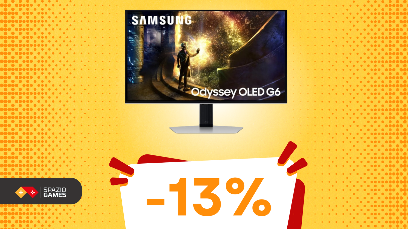 Samsung Odyssey OLED G6 è in SCONTO: il monitor gaming da sogno ora costa molto meno!