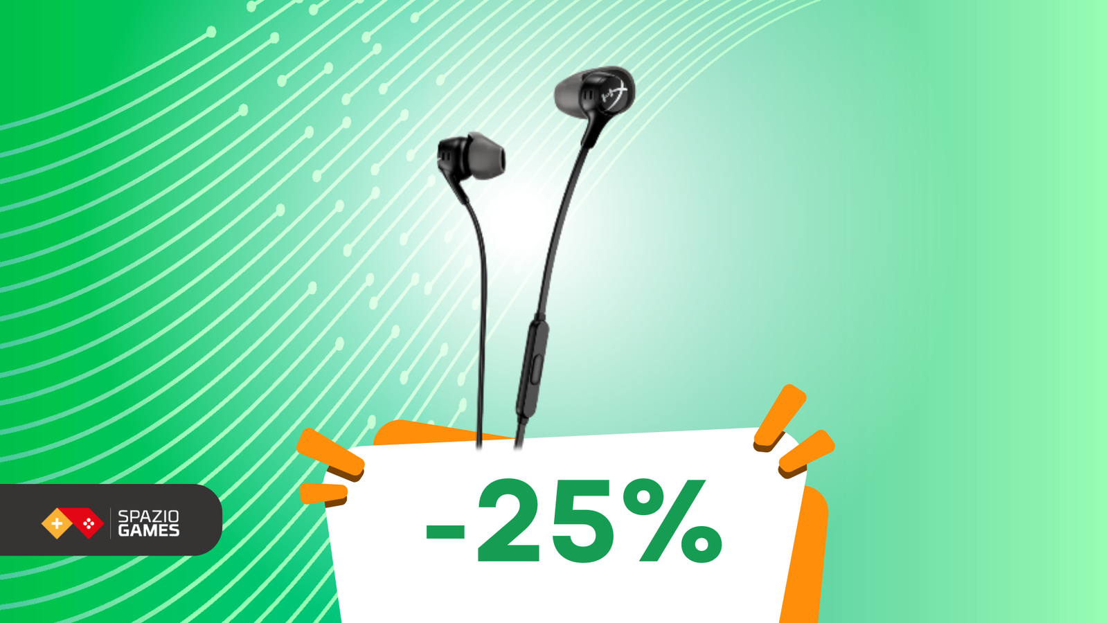 Audio avvolgente e comodità totale con gli auricolari HyperX Cloud II a 29€!