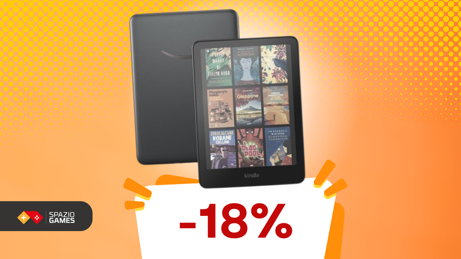 Immagine di Kindle Colorsoft oggi in offerta: un nuovo modo di leggere a colori!