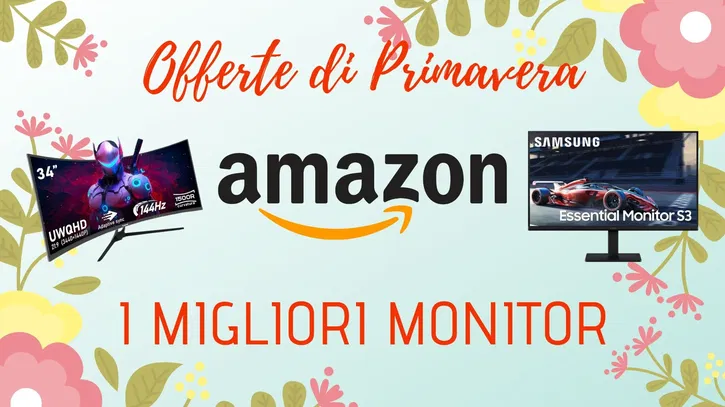 Immagine di Performance, design e risparmio? I monitor in offerta che non puoi lasciarti scappare