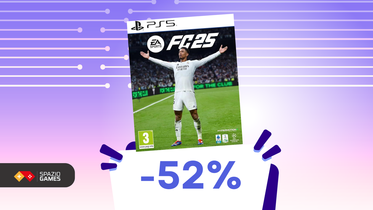Immagine di Dominate il campo da gioco con EA Sports FC 25 a soli 38€!