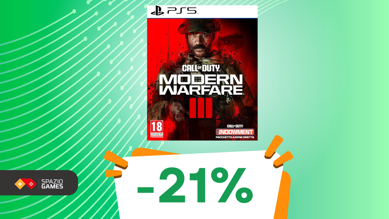 Immagine di OFFERTA LAMPO su Call of Duty: Modern Warfare III per PS5: affrettati prima che scada!