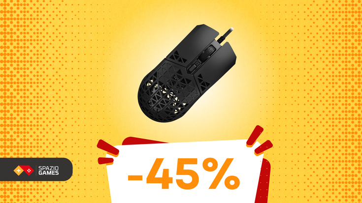 Migliora le tue performance con questo mouse leggero e performante, oggi quasi a META' PREZZO!