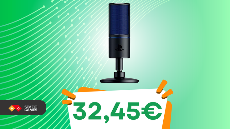 Streaming cristallino con questo microfono Razer, perfetto per PS5 e PS4!
