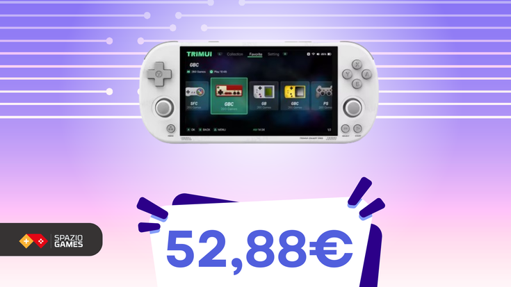 Rivivi i classici con questa console portatile in SUPER OFFERTA!