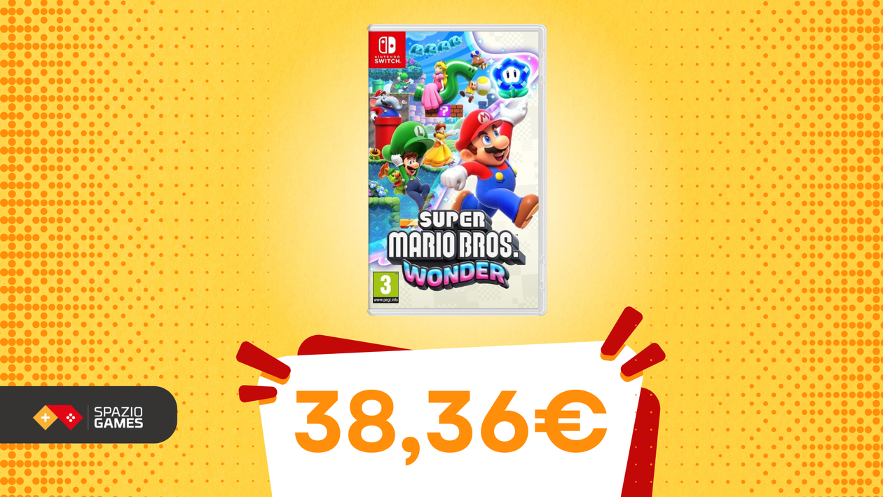 Immagine di Super Mario Bros. Wonder a meno di 39€: l'OFFERTA che ogni fan Nintendo stava aspettando!