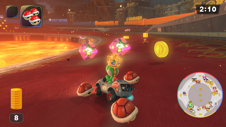 C'è un trucco per schivare i Gusci Rossi in Mario Kart World