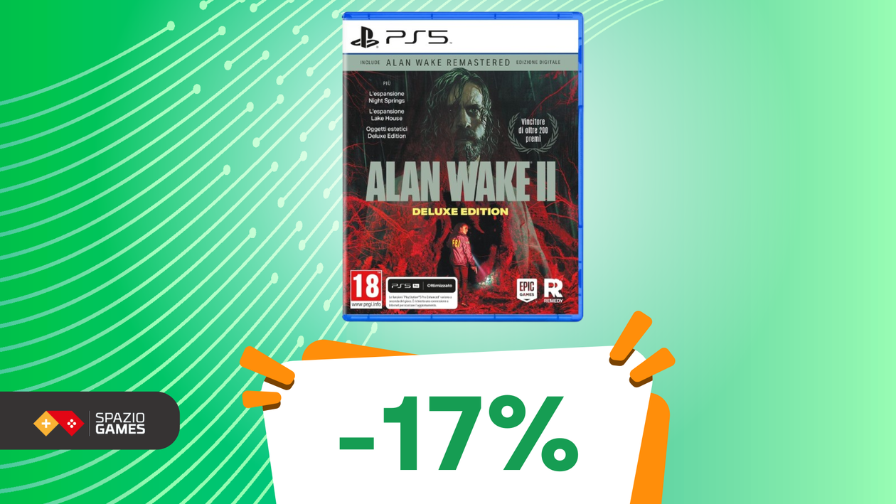 Immagine di Alan Wake 2 Deluxe Edition per PS5: un viaggio nell'oscurità ora a PREZZO SCONTATO!