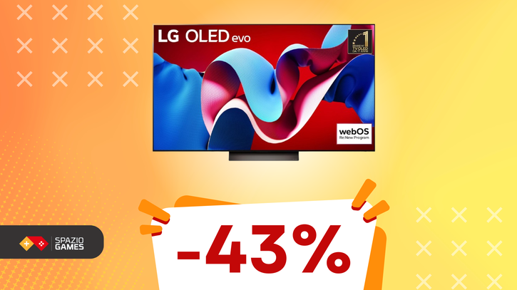 Immagine di Gaming al massimo livello con questa smart TV LG OLED, ora al MINIMO STORICO!