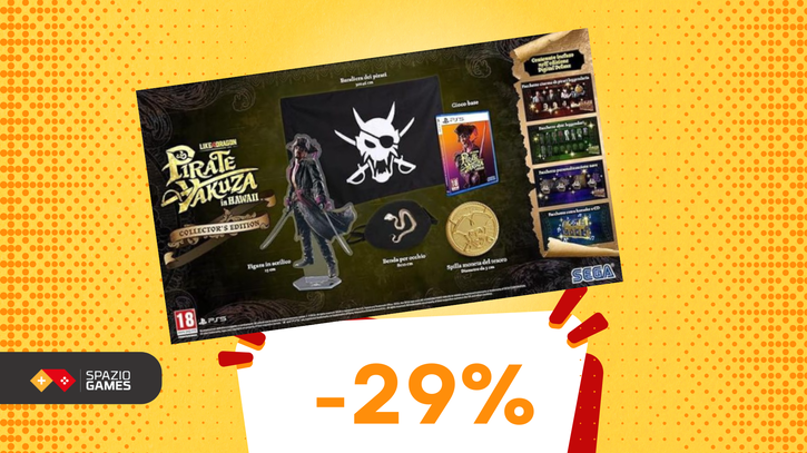 Immagine di Collector's edition di Like a Dragon Pirate Yakuza in Hawaii al minimo storico di 92€!