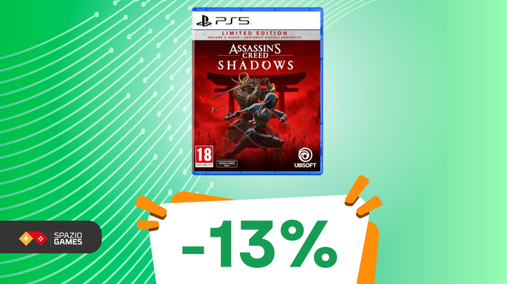 Immagine di Assassin's Creed Shadows Limited Edition: contenuti esclusivi a un PREZZO MAI VISTO!