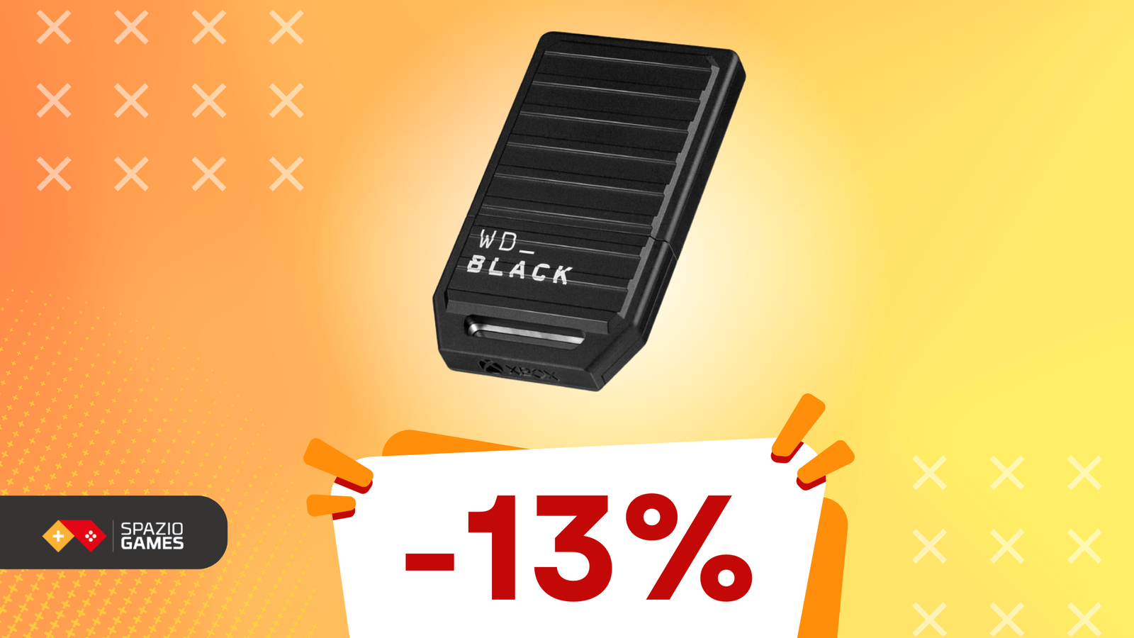 Più spazio, più giochi, più divertimento sulla vostra Xbox con WD_BLACK C50, ora in OFFERTA!