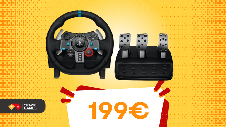 Immagine di Scatena la passione per la guida con il volante Logitech al prezzo più basso da mesi!