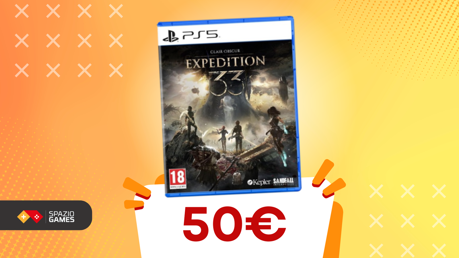 Clair Obscur Expedition 33 per PS5 è tornato disponibile su Amazon!