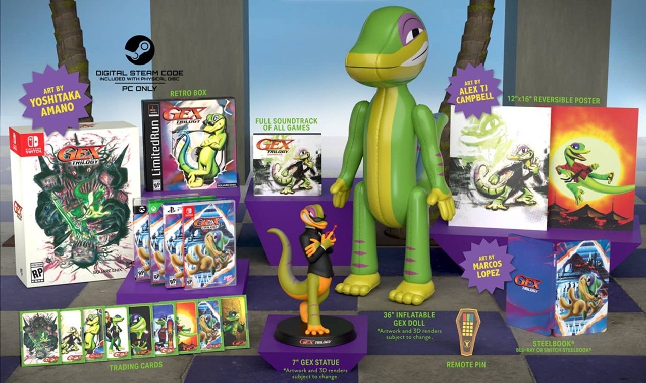 Gex Trilogy svela la data d'uscita e la strana Collector's Edition